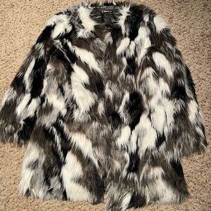 SHEIN Faux Fur Coat